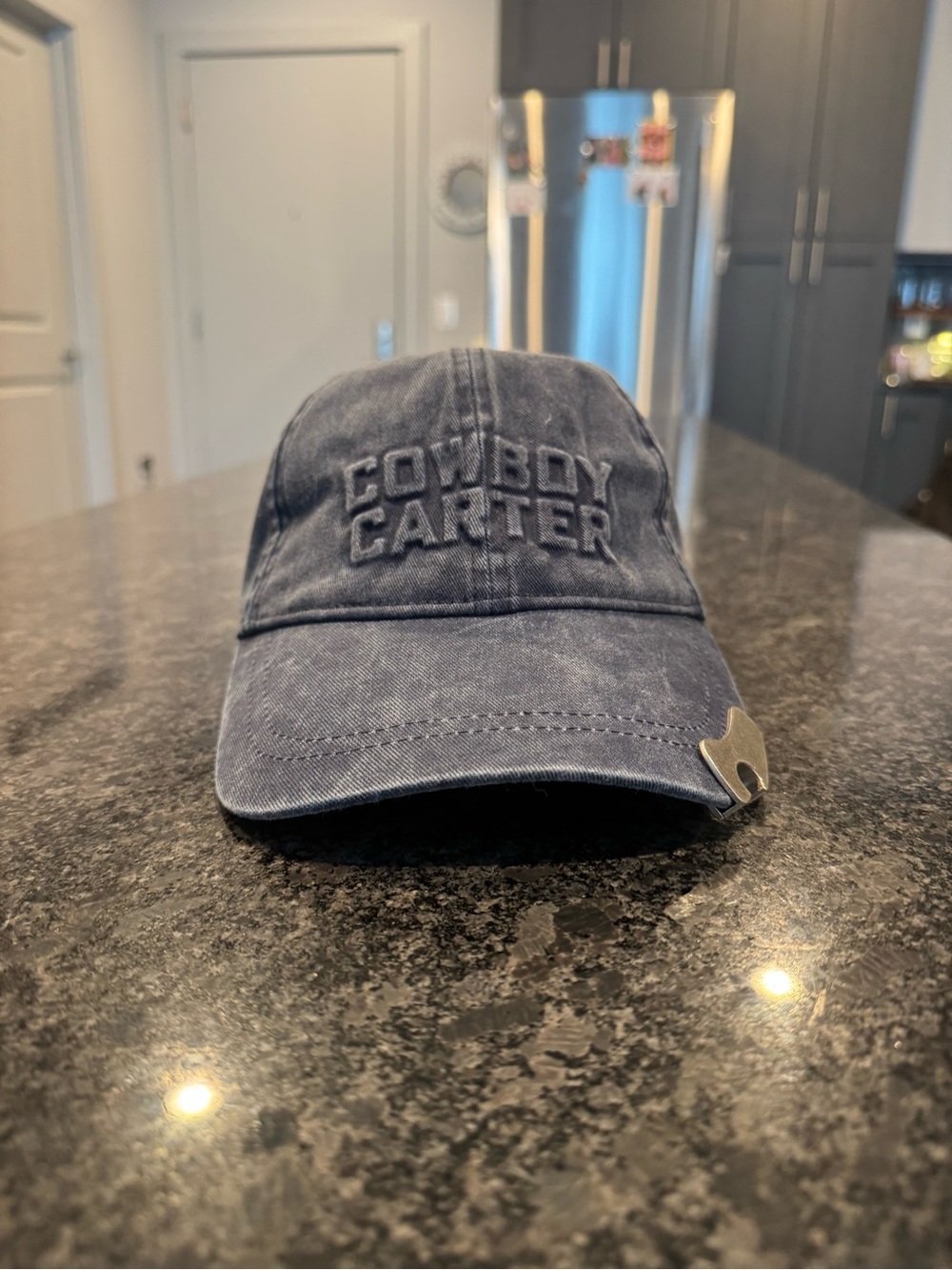 Cowboy Carter Baseball Cap - Washed Blue